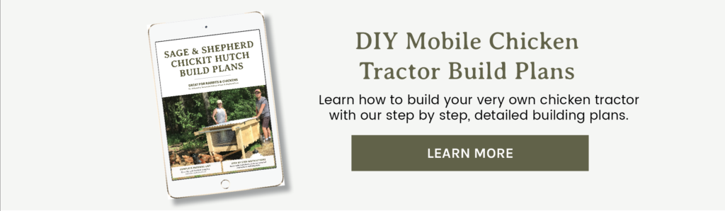 mobile chicken tractor build plans