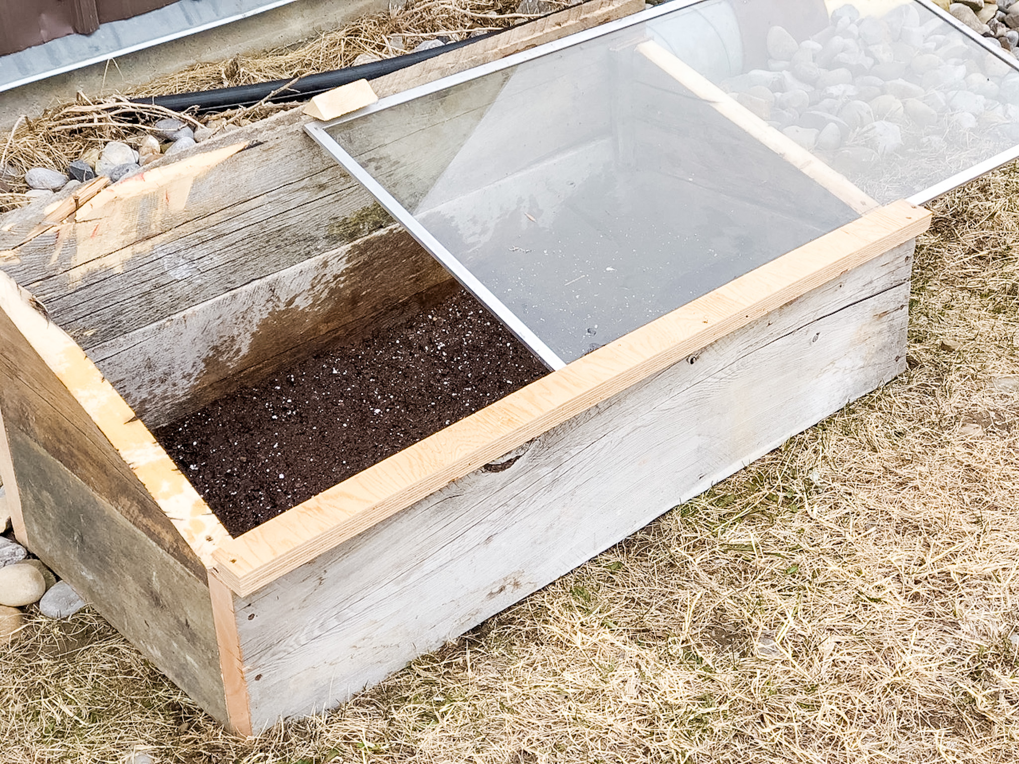 How to Make and Use a Straw Bale Cold Frame